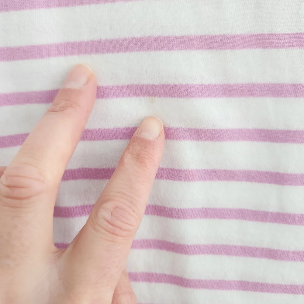 Mini Boden Striped Floral Collar Top 7/8 - Picture 4 of 7